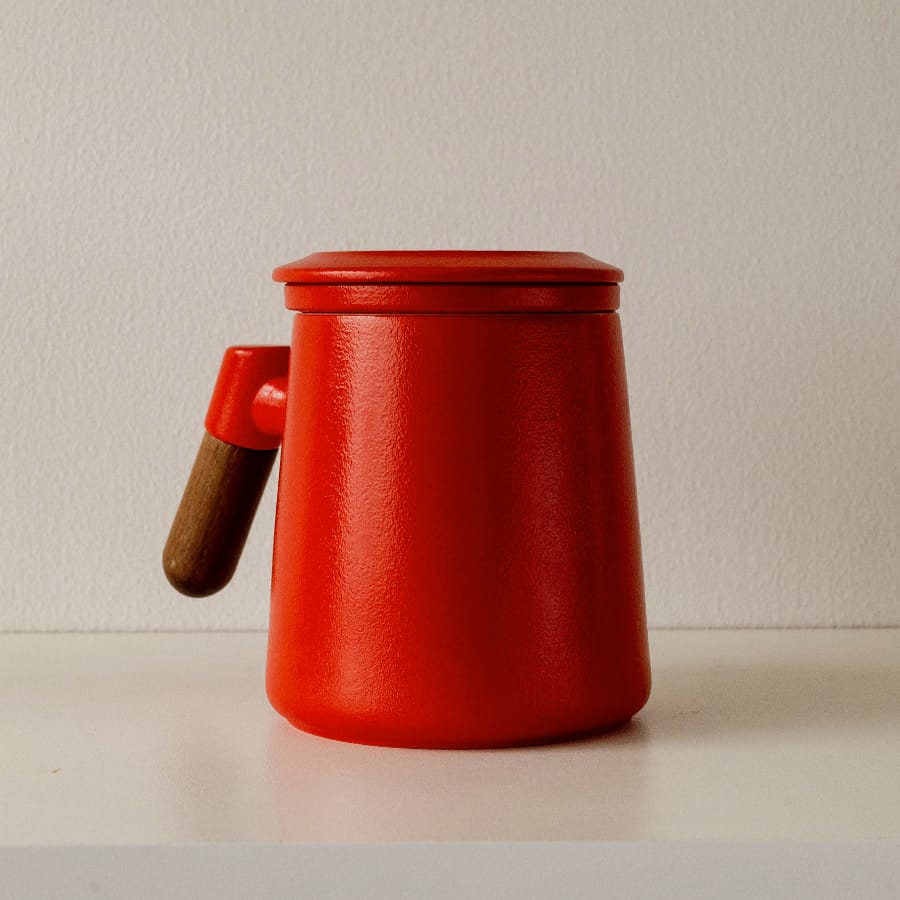 TAZA CON FILTRO LOZA 400 ML NX-1