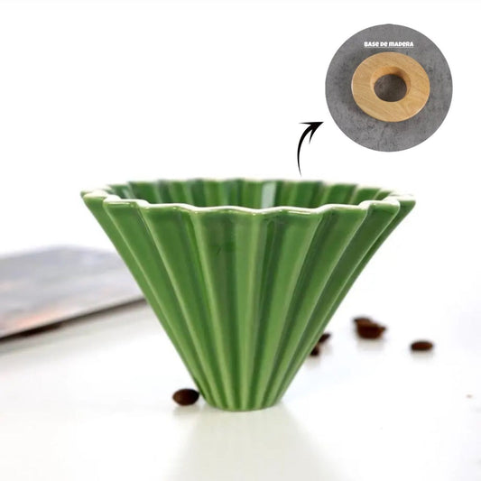 DRIPPER ORIGAMI VERDE