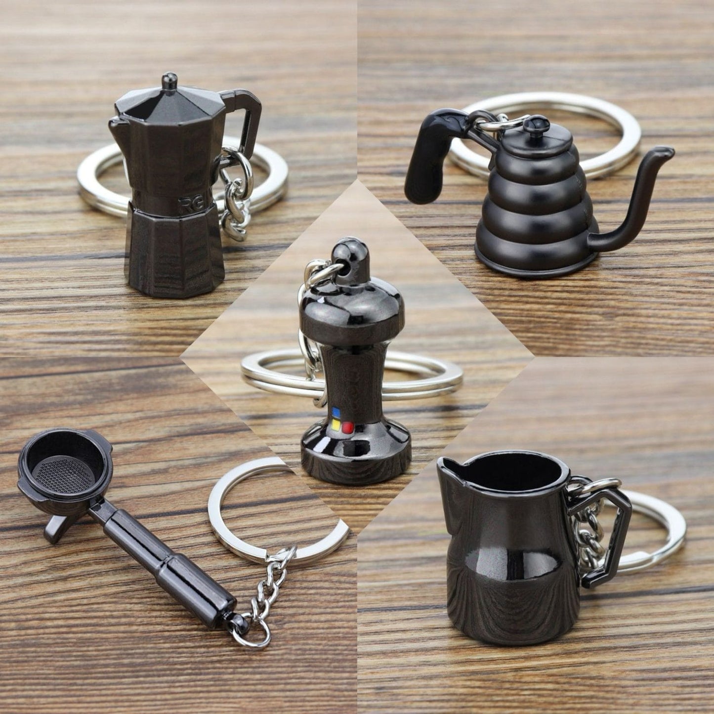 LLAVEROS BARISTA DE COLECCION