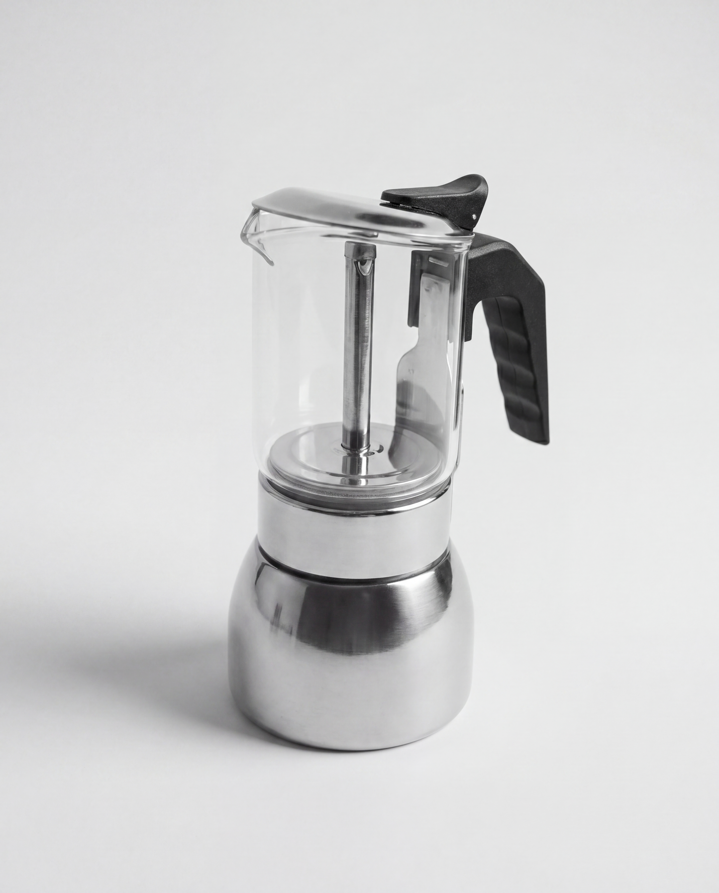CAFETERA ITALIANA 6 TAZAS VIDRIO/ACERO