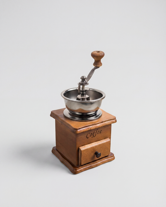 MOLINO CAFÉ MANUAL CON MADERA IMP LDS-1