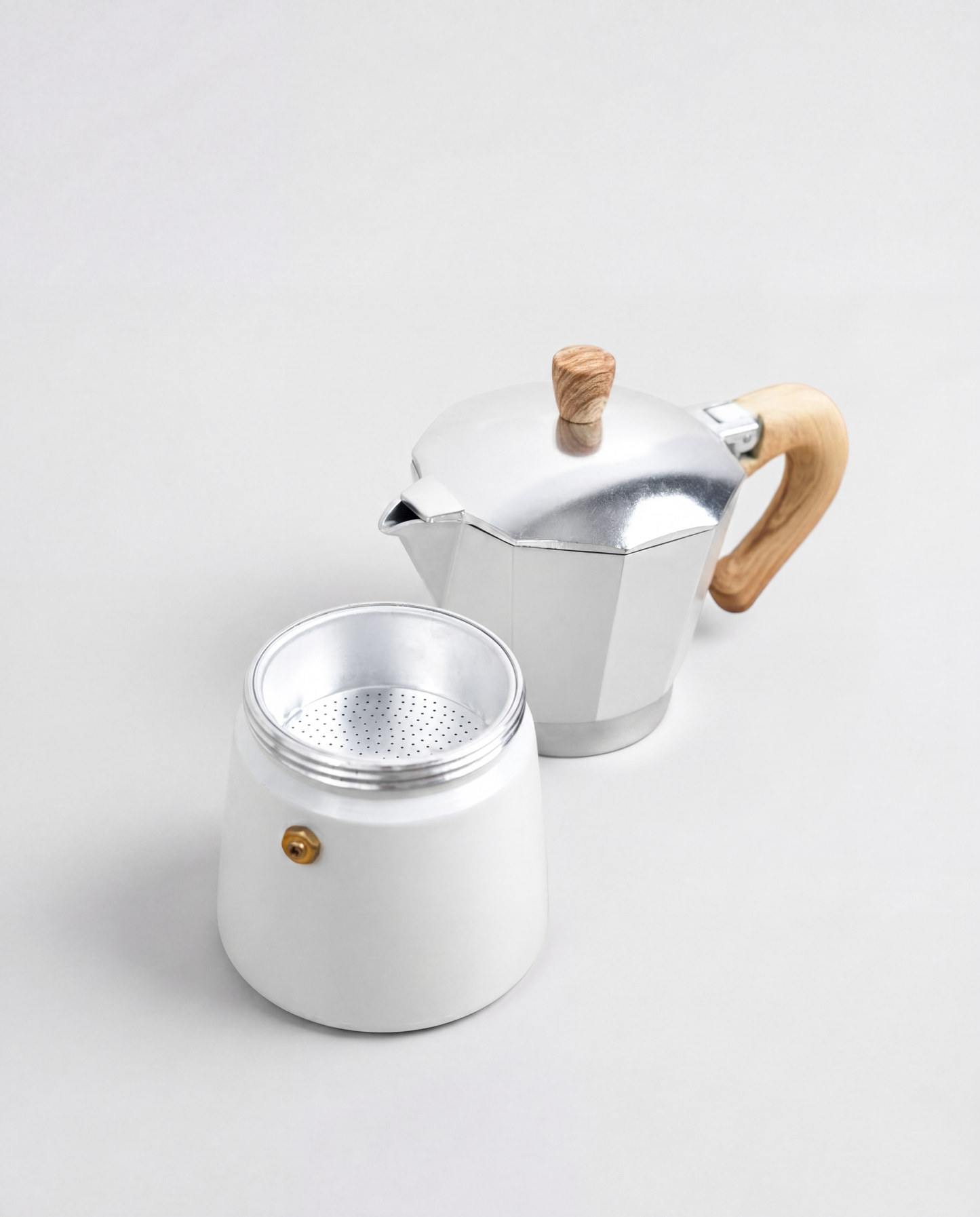 CAFETERA ITALIANA 6 TAZAS BLANCO