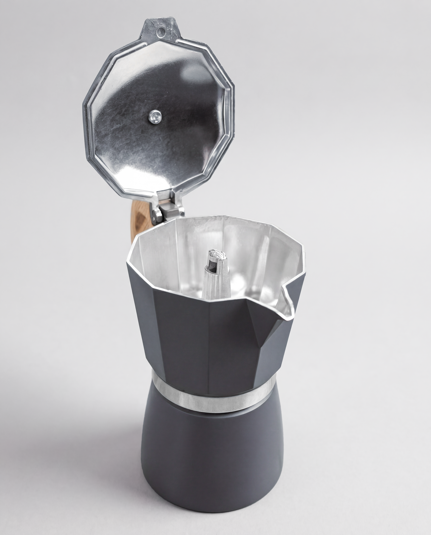 CAFETERA ITALIANA 6 TAZAS GRIS