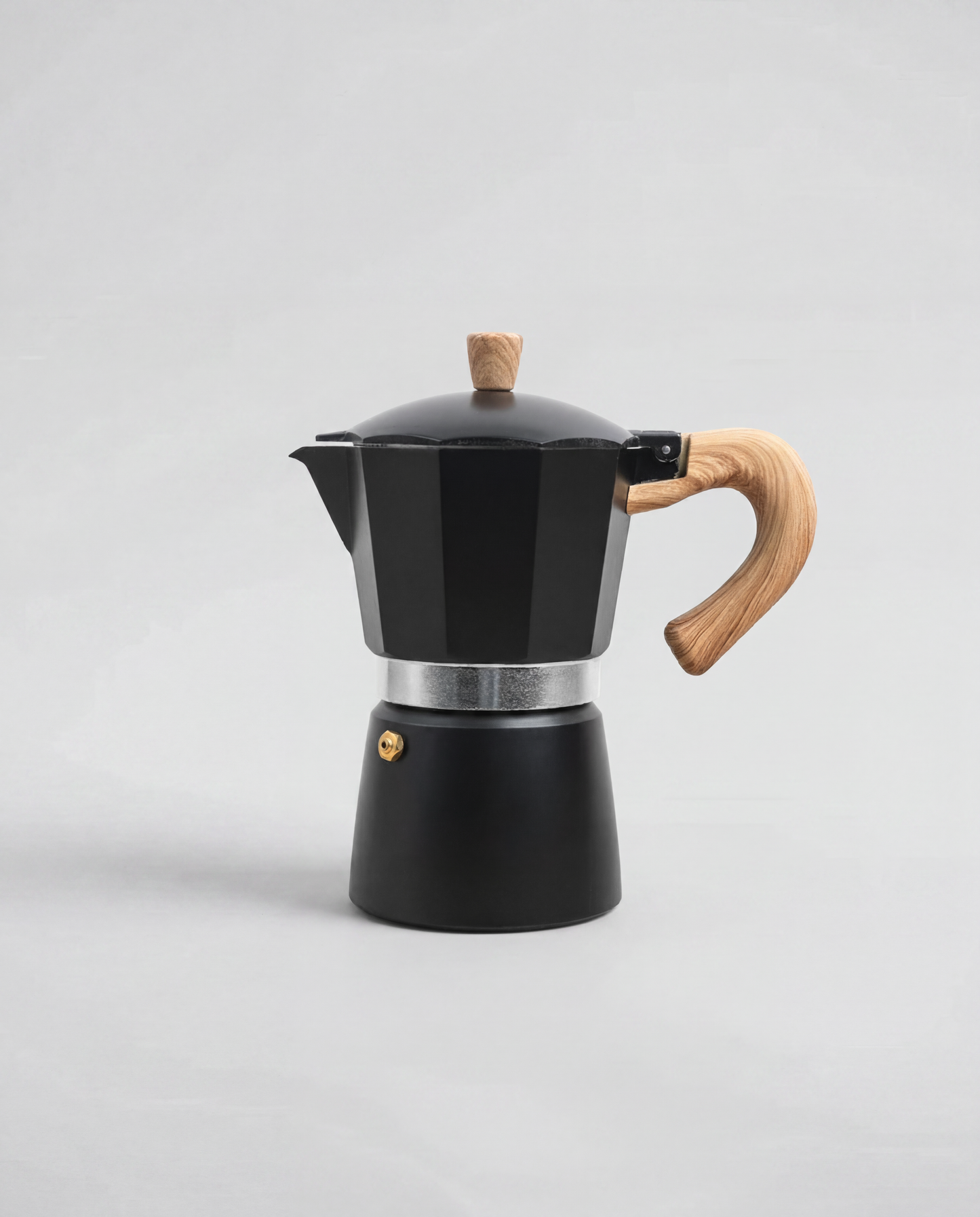CAFETERA ITALIANA 6 TAZAS NEGRO