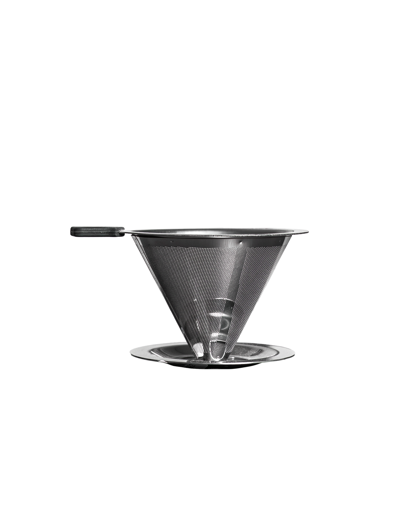 CAFETERA DE FILTRO CONICO 10 CM ACERO INOXIDABLE