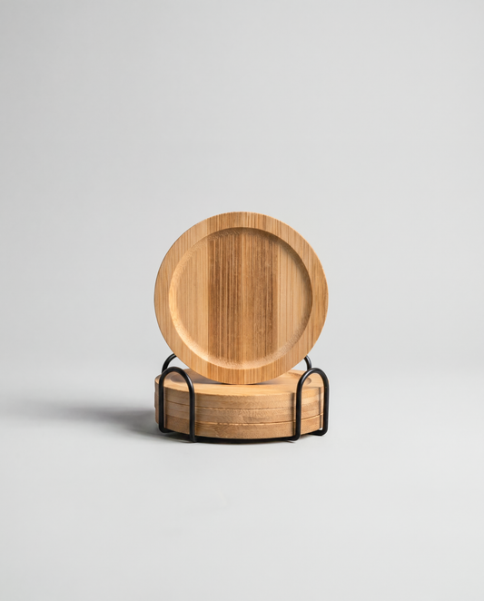 POSA DE VASOS MADERA