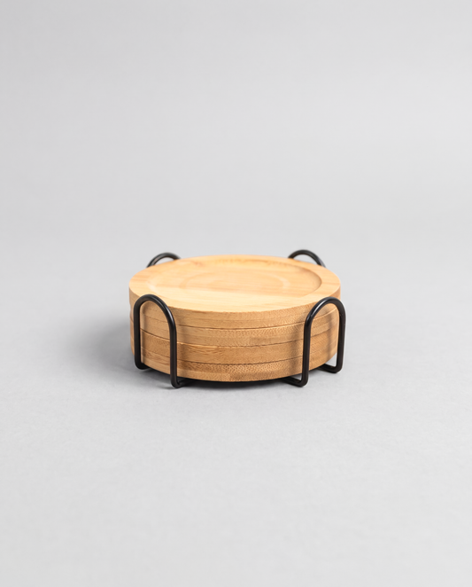 POSA DE VASOS MADERA